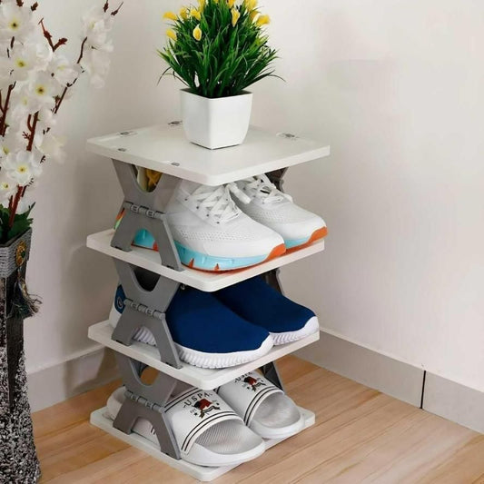 4-Layer Shoe Organizer – Neat. Compact. Stylish