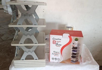 4-Layer Shoe Organizer – Neat. Compact. Stylish